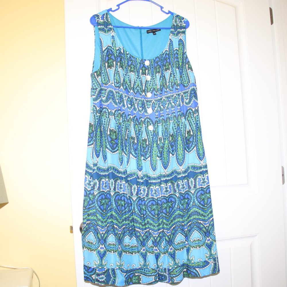 Chris McLaughlin Sleeveless Dress 18W
